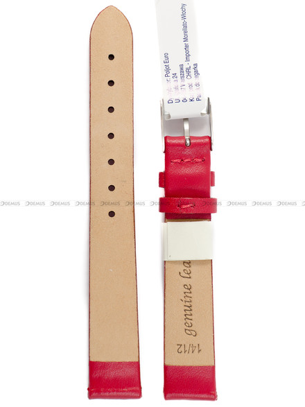 Pasek skórzany do zegarka - Morellato A01X5126875083CR14 - 14 mm