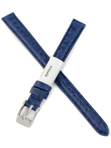 Pasek skórzany do zegarka - Rochet Buffalo 5020206  - 10 mm - Niebieski