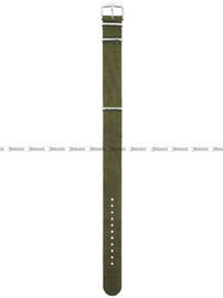 Pasek Nato nylonowy do zegarka - Hirsch Rush Recycle 40536040-2-22 - 22 mm - XL