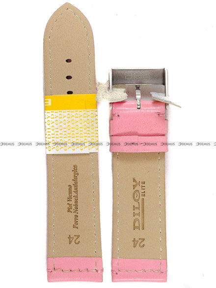 Pasek skórzany do zegarka - Diloy 363.24.13 - 24 mm