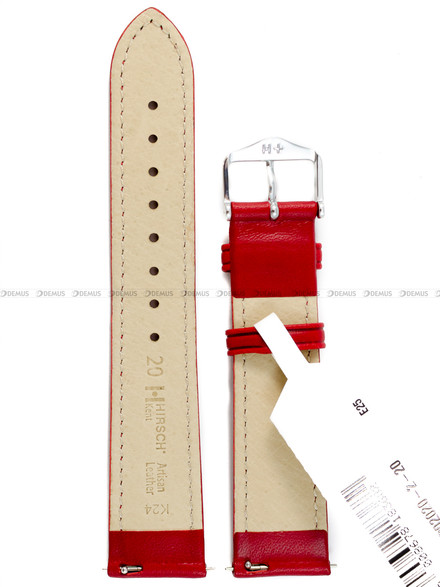 Pasek skórzany do zegarka - Hirsch Kent 01002020-2-20 - 20 mm