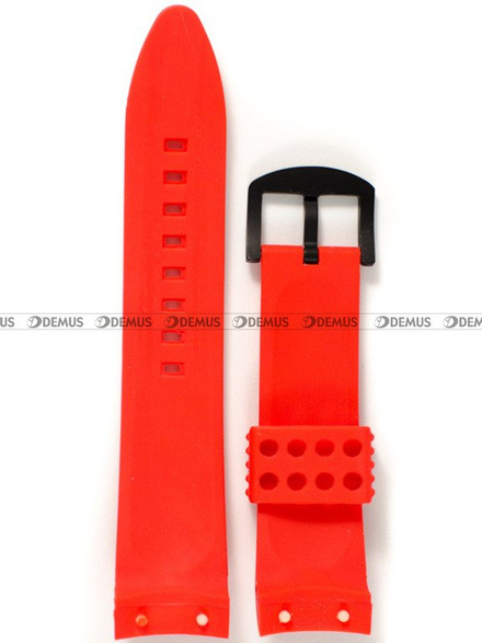 Pasek silikonowy do zegarka Vostok Europe Anchar 6S30-5104244 - 24 mm
