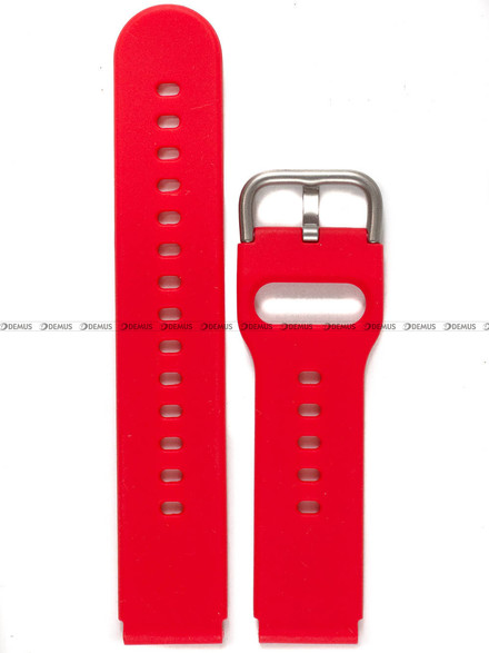 Pasek silikonowy do zegarka - Chermond PG13.18.4 - 18 mm