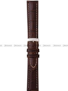 Pasek skórzany do zegarka - Morellato U3252480032 - 24 mm brązowy