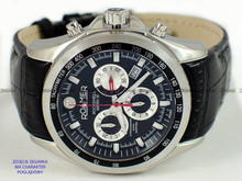 Pasek skórzany do zegarka Roamer - 220837 41 55 02 - 24 mm - bez zapięcia