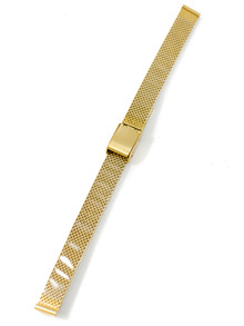 Bransoleta mesh do zegarka - BMZ02.10.BZ-SSP - 10 mm - złota