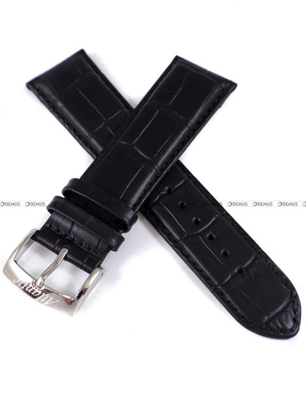 Pasek do zegarka skórzany Atlantic - PA ATL SKORA CZAR KROK-M 24S - 24 mm