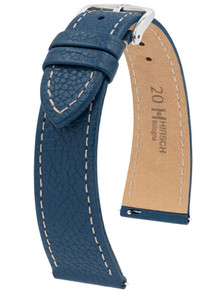 Pasek skórzany z do zegarka - Hirsch Bologna 01802080-2-20 L - 20 mm