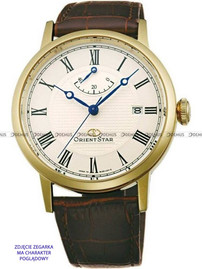 Pasek skórzany do zegarka Orient - UDFEUAT - 20 mm brązowy