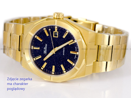 Bransoleta do zegarka Balticus Gwiezdny Pył 15 mm - Złoty