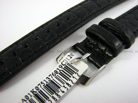 Pasek skórzany XL Morellato K0751376019 18mm czarny