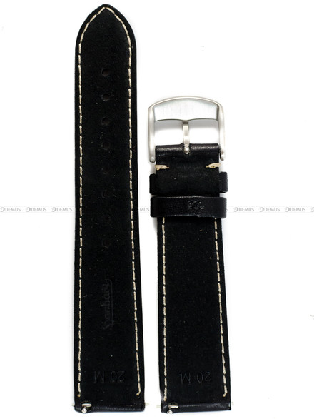 Pasek skórzany do zegarka Hanhart 417 ES oraz PIONEER Preventor HD12 39 mm - 9920.7012-03 - 20 mm - L