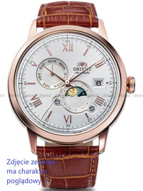 Pasek skórzany do zegarka Orient RA-AK0801S30B - UL002016P0 - 21 mm