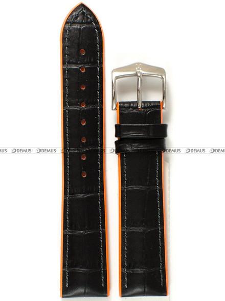Pasek skórzano-kauczukowy do zegarka - Hirsch Andy 0927628050-2-22 - 22 mm