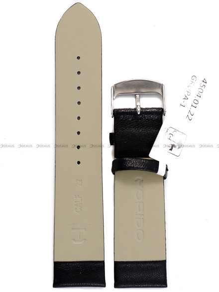 Pasek skórzany do zegarka - Horido 4504.01.22S - 22 mm