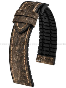 Pasek kauczukowy do zegarka - Hirsch Stone 0925044110-5-20 M - 20 mm