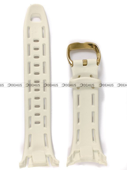 Pasek do zegarka Timex TW5M05800 - PW5M05800 - 19 mm beżowy