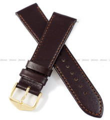 Pasek skórzany do zegarka - Hirsch Osiris 03475110-1-18 M - 18 mm