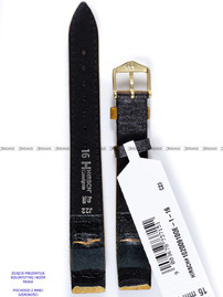 Pasek zaczepowy klejony skórzany do zegarka - Hirsch Camelgrain 10200910OE-1-20 - 20 mm