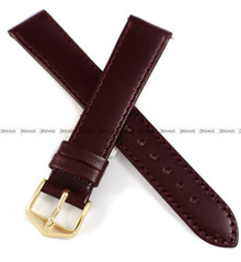 Pasek skórzany do zegarka - Hirsch Osiris 03475060-1-18 - 18 mm