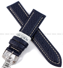 Pasek do zegarka skórzany - Morellato Kuga A01U3689A38061CR22 - 22 mm