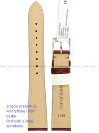 Pasek skórzany do zegarka - Morellato A01X5965C91081CR16 - 16 mm