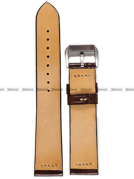 Pasek skórzany ręcznie robiony A. Kucharski Leather - Ecbatana - Tobacco/Camel - 20 mm