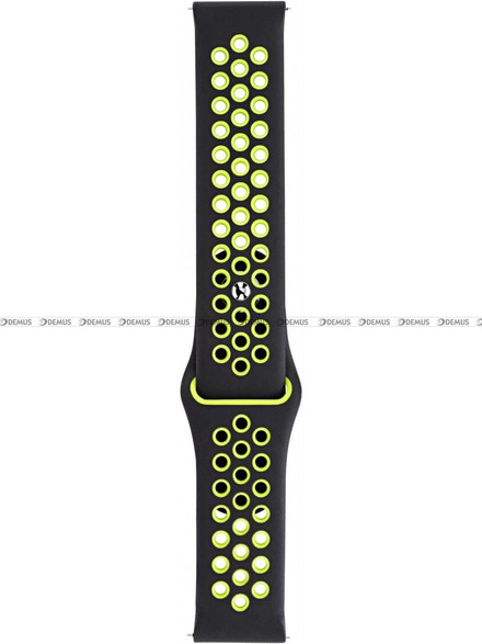 Pasek silikonowy do zegarka - Morellato Paroo A01X5402187802CR22 - 22 mm