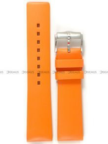 Pasek z naturalnego kauczuku do zegarka - Hirsch Pure 40538876-2-22 - 22 mm