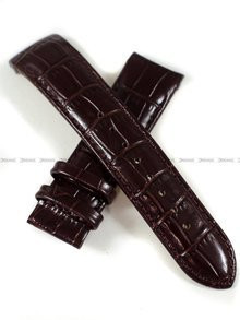 Pasek skórzany do zegarka Roamer 508837 41 85 05 - 22 mm - bez klamerki