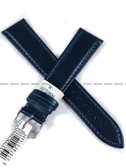 Pasek do zegarka skórzany - Morellato A01Y5753C23062CR22 - 22 mm
