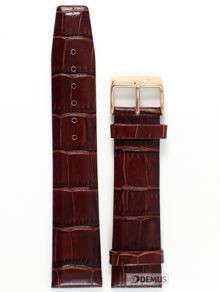 Pasek skórzany do zegarka Vostok Europe Gaz-14 Dual Time 2426-5609060 - 22 mm