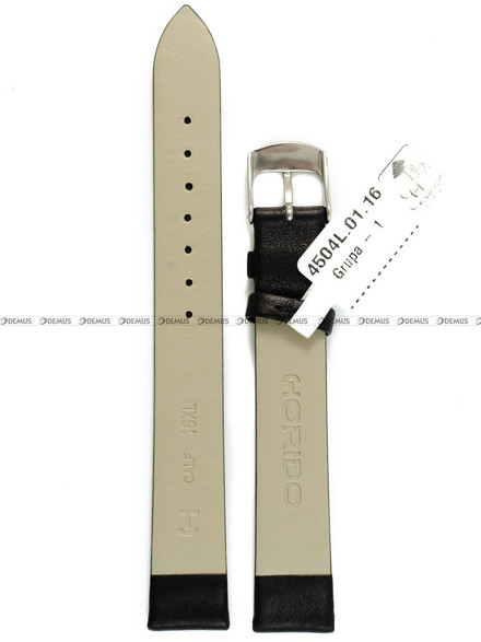 Pasek skórzany do zegarka - Horido 4504L.01.16S - 16 mm