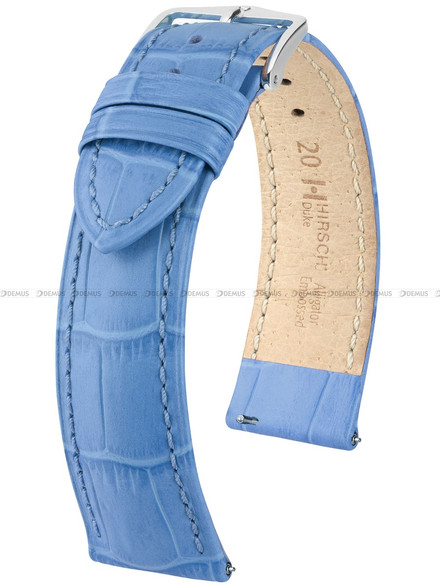 Pasek skórzany do zegarka - Hirsch Duke 01028083-2-20 - 20 mm