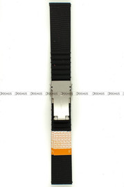 Pasek silikonowy Diloy do zegarka - SBR30.22.1 - 22 mm