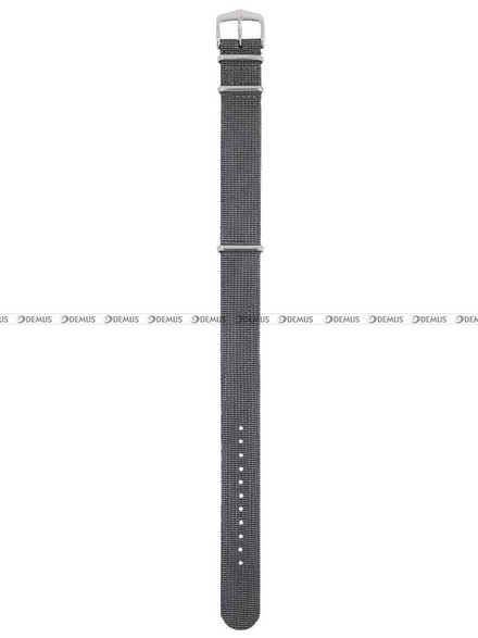 Pasek Nato nylonowy do zegarka - Hirsch Rush Recycle 40536030-2-20 - 20 mm - XL