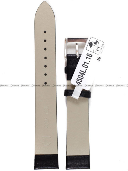 Pasek skórzany do zegarka - Horido 4504L.01.18S - 18 mm