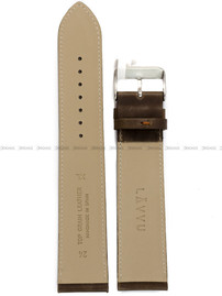 Pasek skórzany do zegarka - LAVVU LSAXC24 - 24 mm - XXL
