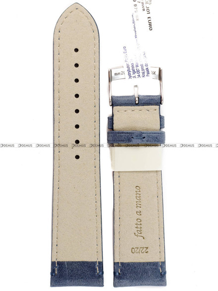 Pasek skórzany do zegarka - Morellato Kahlo A01X6022E23064CR22 - 22 mm