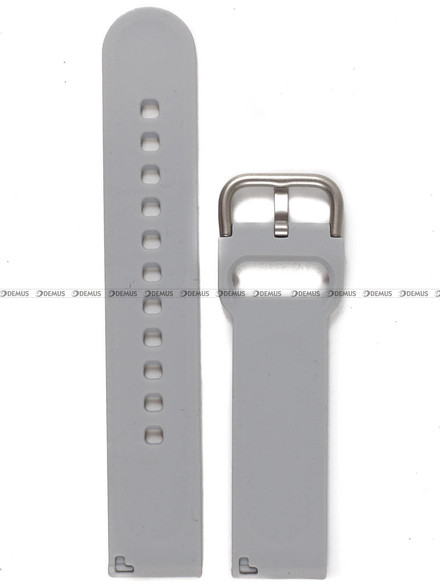 Pasek silikonowy do zegarka - Chermond PG14.20.11 - 20 mm