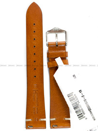 Pasek skórzany z do zegarka - Hirsch Bagnore 05502070-2-19 - 19 mm 