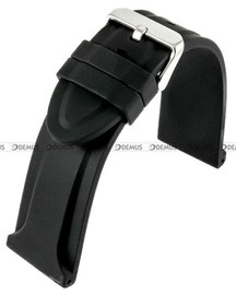 Pasek silikonowy do zegarka - Horido 0013.01.28S - 28 mm