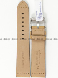 Pasek skórzany do zegarka - Morellato A01X4683B90028CR22 - 22 mm brązowy