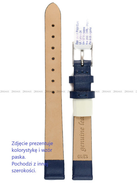 Pasek skórzany do zegarka - Morellato A01X5126875062CR10 - 10 mm