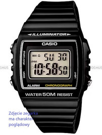 Pasek z tworzywa do zegarków Casio W-215H - 18 mm