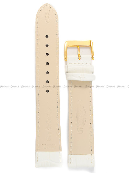 Pasek skórzany do zegarka - Chermond A160L.20.22-G-XL - 20 mm