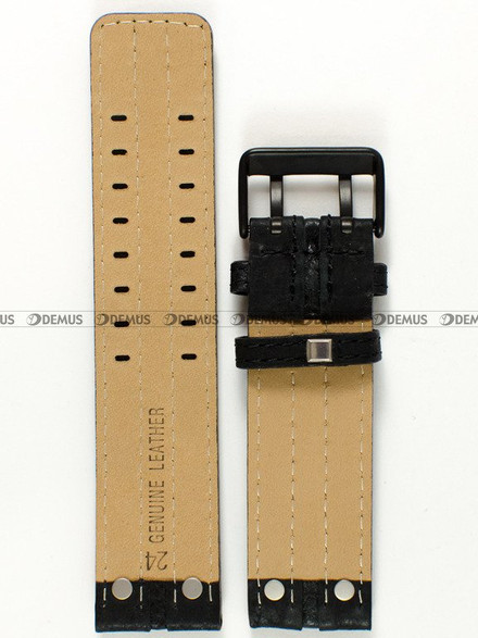 Pasek skórzany do zegarka Vostok Europe Expedition North Pole 515.24H-595C502 - 24 mm