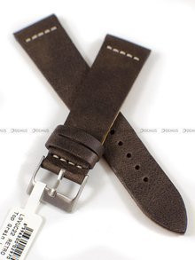 Pasek skórzany do zegarka - LAVVU LSVUC22 - 22 mm