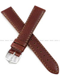 Pasek skórzany do zegarka - Hirsch Forest 17920210-2-18 - 18 mm