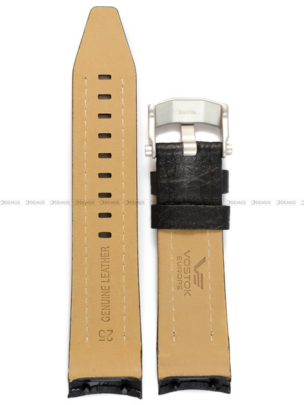 Pasek skórzany do zegarka Vostok Europe Lunokhod NH35A-6205210 - 25 mm
